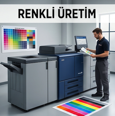 Renkli Üretim Makinaları